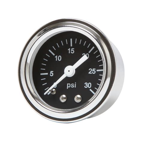 Mechanical Fuel Pressure Gauge 0 30 Psi Racing Power Company