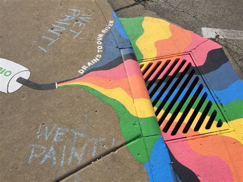 Sidewalk Art Projects Offer Colorful Diversion For Pedestrians Peoria