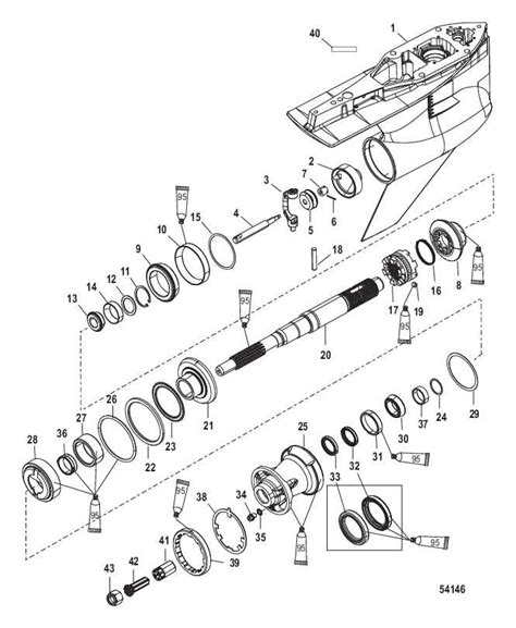 Exploring The Inner Workings Of The Mercury Optimax 150 Parts Diagram