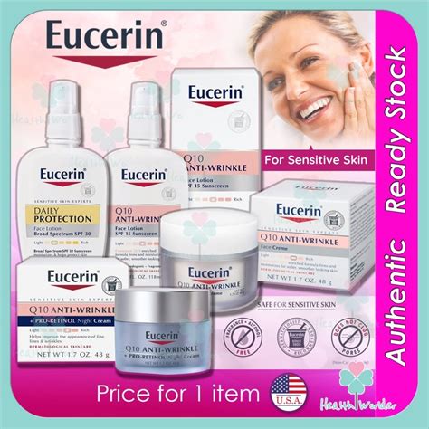 Eucerin Q10 Anti-Wrinkle + Pro-Retinol Night Cream / Q10 Anti-Wrinkle ...