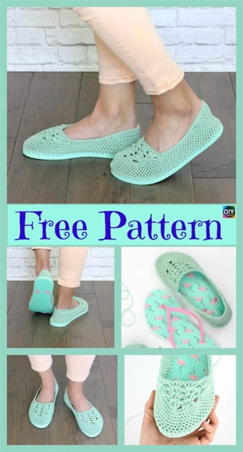 Crochet Slippers Using Flip Flop Soles Free Patterns Diy 4 Ever