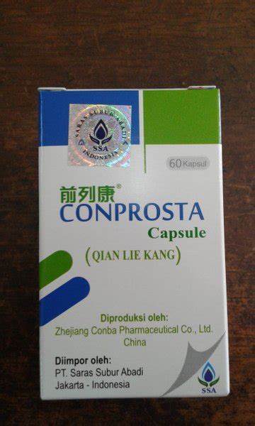 Jual Obat Prostat Qian Lie Kang Conprosta Di Lapak Toko Obat Sehat