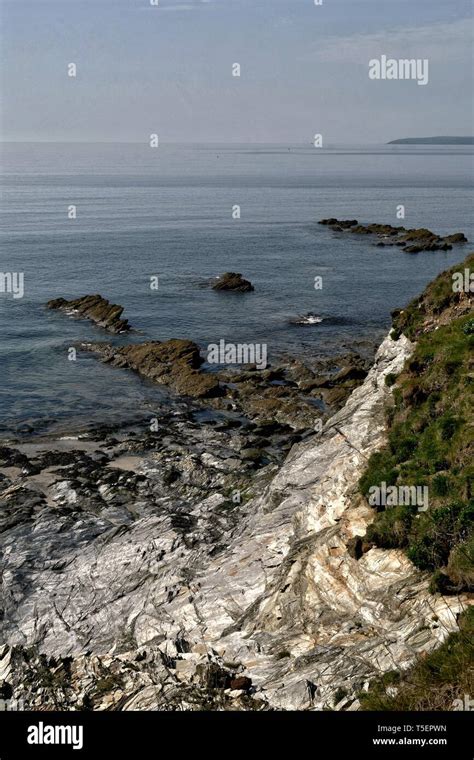 Carlyon Bay in Cornwall Stock Photo - Alamy