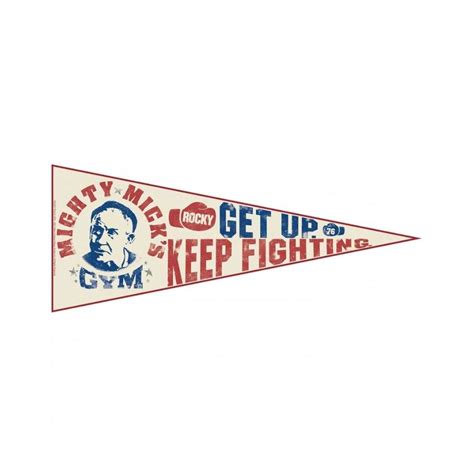 Rocky Mighty Micks Gym Pennant Jazeel Me