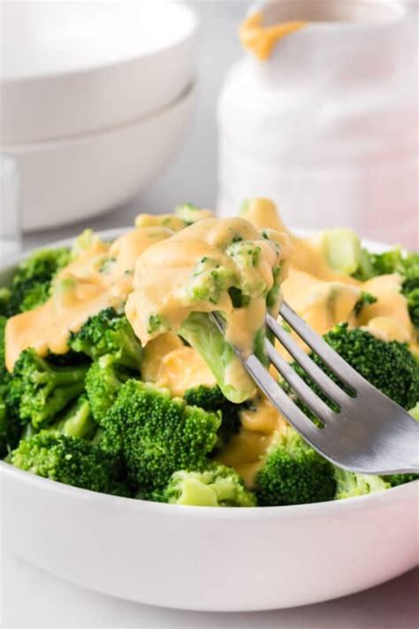 Broccoli With Cheese Sauce Southern Plate