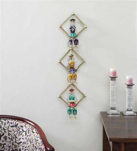 Buy Muscian Frame Wall Multicolour Panel Metal Wall Art By Handi Crafy Online People And Places