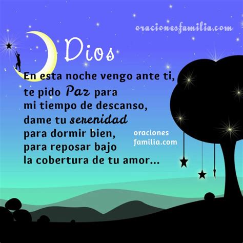 Oración de Serenidad para dormir bien en la noche