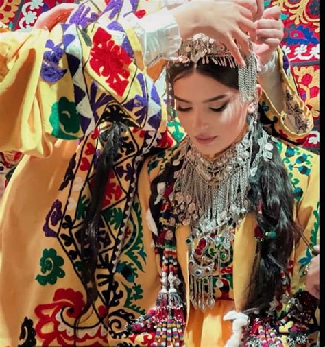 Persian Tajikistan Tajik National Dress