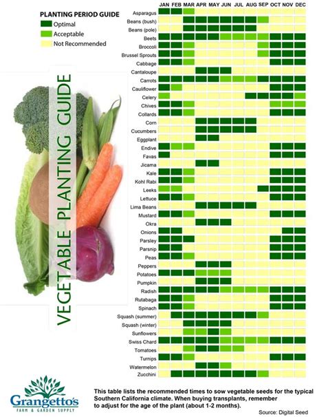 Vegetable Planting Guide Vegetable Planting Guide Planting Vegetables Organic Vegetable Garden