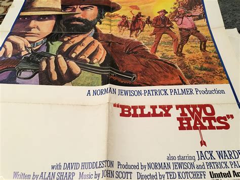 Billy two hats movie poster 27 by 40 | Etsy