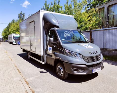 Wypo Yczalnia Samochod W Iveco Daily Kontener Z Wind Ep Wynajem