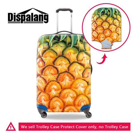 Brand Fruits Print Travel Luggage Suitcase Protective Cover Elastic