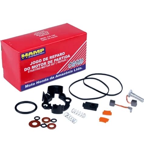 Escova Reparo Motor De Arranque Cg Titan Bros Hamp