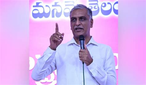 Harish Rao Criticises Uttam Kumar Reddy Over Kaleshwaram Project