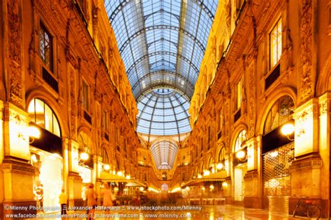 Galleria Vittorio Emanuele by Night, Milan, Italy - Mlenny Photography ...