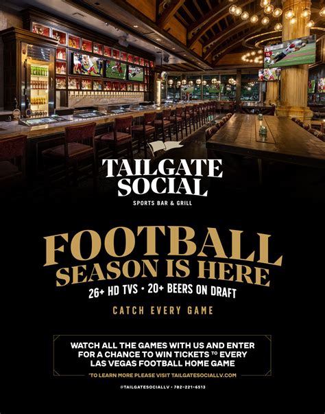 Kick Off the NFL Season at Tailgate Social - Tailgate Social