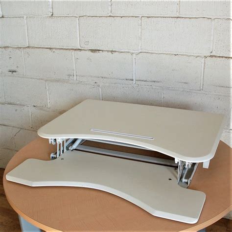 Sit-Stand Desk Converter White 9086 Sit-Stand Desk Converter White