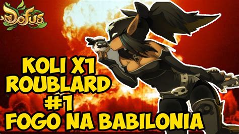 DOFUS PVP ROUBLARD 1 PRIMEIRA VEZ JOGANDO DE ROUBLARD E DESTRUINDO