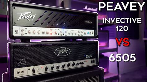 Peavey 6505 Vs Peavey Invective 120 Is The Invective Superior Youtube