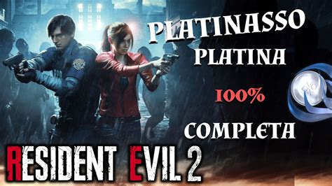 Platinasso Resident Evil Remake Platina Completa Passo A