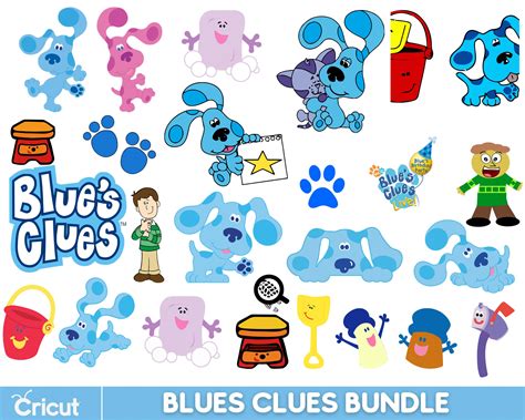 Blues Clues SVG, Blues Clues PNG, Blues Clues Clipart,, 52% OFF