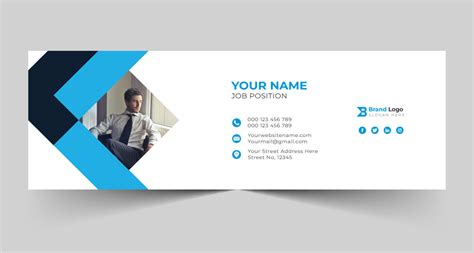 Creative professional Email Signature template on Behance