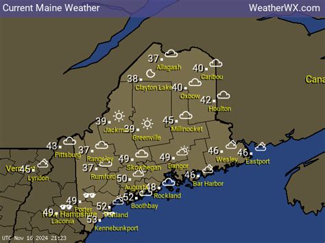 Portland Maine Weather Map - Drucie Kimberley