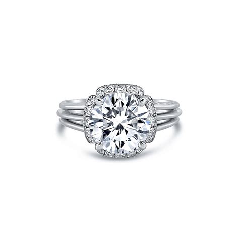 Round Diamond Engagement Ring - KGR1235 – Jack Kelége | Diamond ...