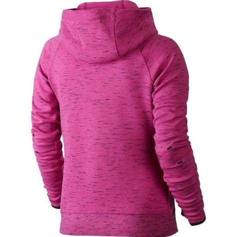 Nike Hoodie Tech Fleece Hot Pink/Black Women | www.unisportstore.com