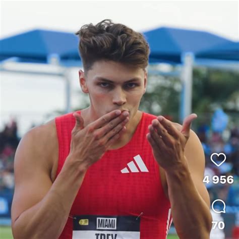 Gay Track Star Trey Cunningham Wins Big Blows Kisses