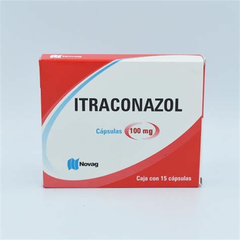 Itraconazol 100mg Caja Con 15 Capsulas Novag Farmacias Iguales