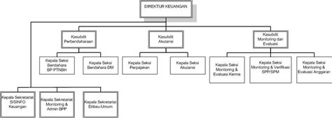 Struktur Organisasi Direktorat Keuangan Itb