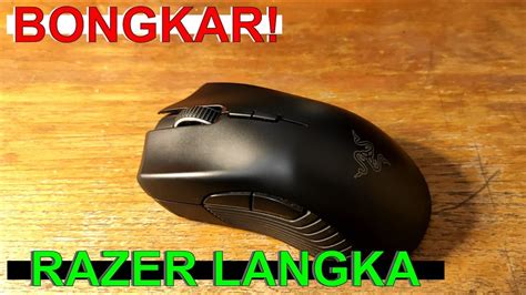 Bongkar Razer Mamba Wireless Disassembly Indonesia YouTube