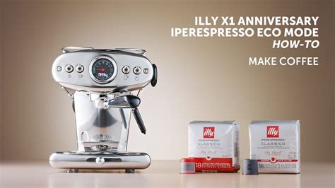 Making Coffee With Your X Anniversary Iperespresso Eco Mode Youtube