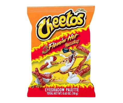 Cheetos Flamin Hot 9 Pan Eyeshadow Palette Big Lots