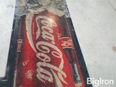 Plastic Coca Cola Pop Machine Front Bigiron Auctions