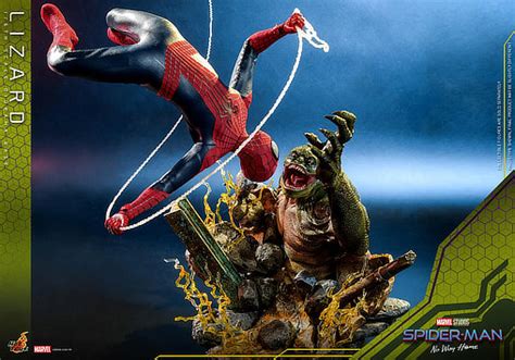 Spider Man No Way Home Lizard Diorama Base Figur Hot Toys Spaceart