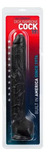 Dildo Dick Rambone 17 Negro MercadoLibre
