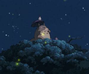 Totoro On Top Of A Tree Live Wallpaper - MyLiveWallpapers.com