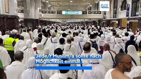 Zum Abschluss Des Hadsch Muslime Weltweit Feiern Opferfest Video