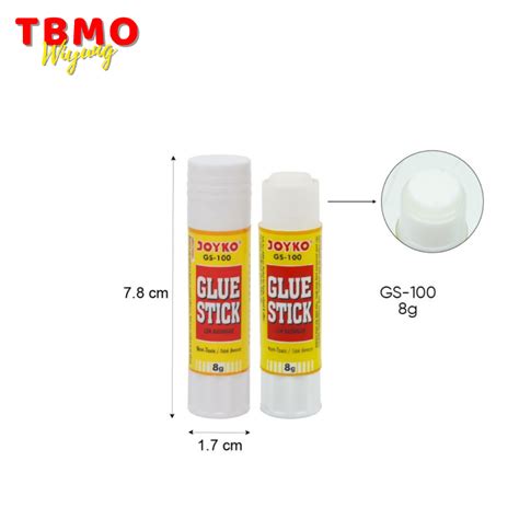 Jual TBMO Glue Stick Lem Kertas Batang Joyko GS 100 8gr Shopee Indonesia