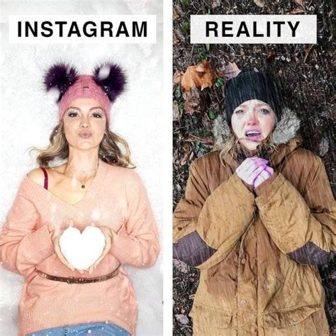 Instagram Vs Reality By Geraldine West Pics