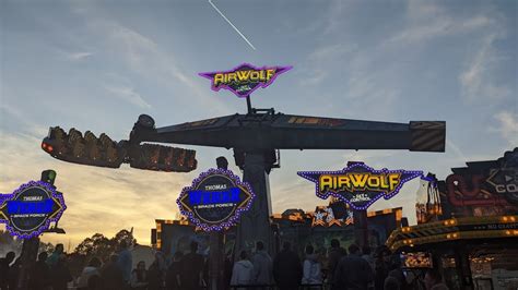 Airwolf Sky Control Weber Münster Herbst Send Kirmes 2022 onride