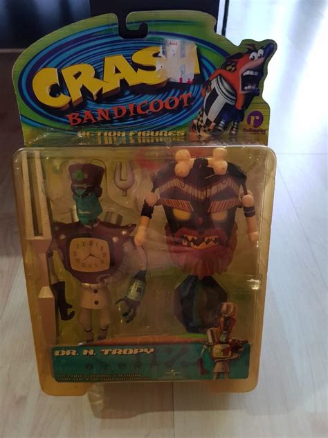 Vintage Resaurus Crash Bandicoot Action Series Dr N Tropy