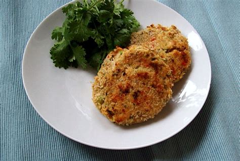 Salmon Mock Crab Cakes - Jamie Geller