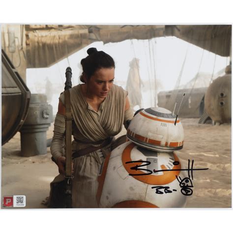 Brian Herring Signed Star Wars 8x10 Photo Inscribed Bb 8 With