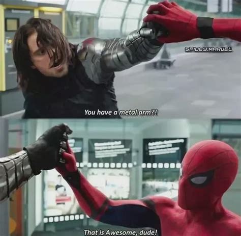 Is Civil War Spider Man Stronger Than Bucky Or Bucky Was Holding Back