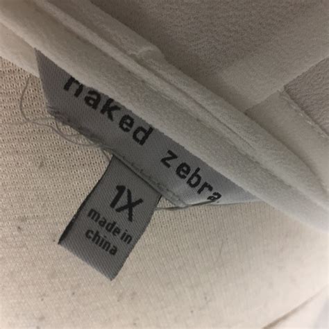 Naked Zebra Tops Naked Zebra Tank Poshmark