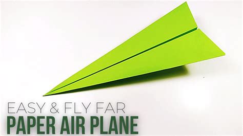 How To Make Easy Paper Airplane That Fly Far Cara Membuat Pesawat