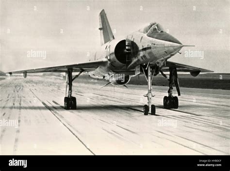 French atomic bomber Mirage IV Stock Photo - Alamy